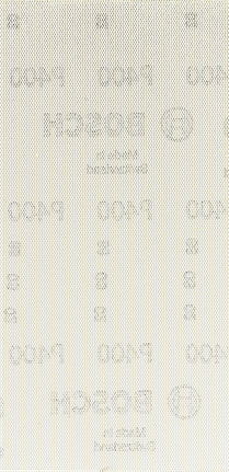 <!-- language missing --> Bosch EXPERT M480 砂光網 93x186mm G 400 片。